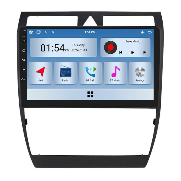 6+128G Car Stereo CarPlay Android Auto Compatible with A6 S6 RS6 1997-2004