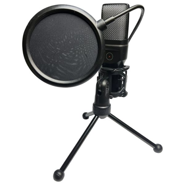 Pro 48kHz Wireless Tabletop Microphone with ANC - High-Fidelity Audio
