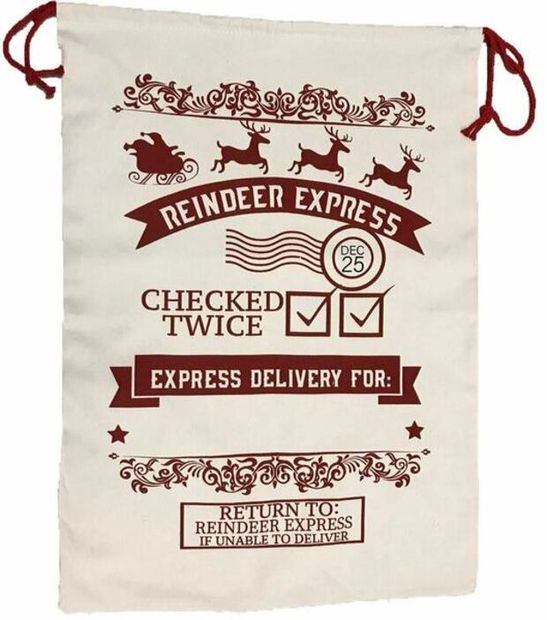 RODS - Giant Christmas gift bags- Reindeer Express