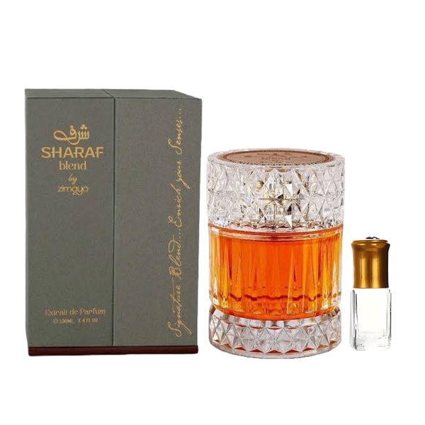 Sharaf Blend by Zimaya Extrait de Parfum - 100ml + Perfume Oil