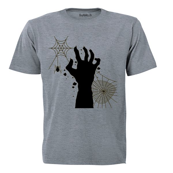Zombie Hand &amp; Spiders - Adults - T-Shirt