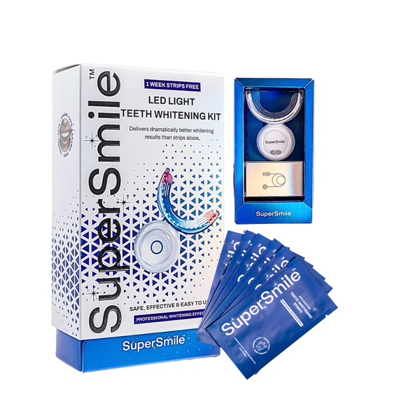 SuperSmile LED Light Teeth Whitening Kit