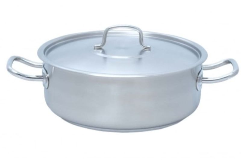 Steel King Sauce Pan and Lid - 7LT (300 x 105 mm)