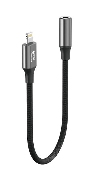TechZA Lightning to AUX 3.5mm Audio Adapter Cable - 13cm, CA41