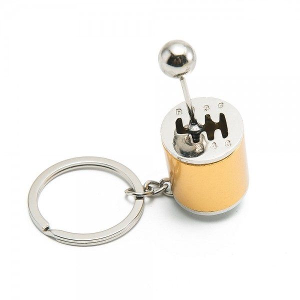 Key Chain 6 Speed Gear Shift Gold | Shop Today. Get it Tomorrow ...