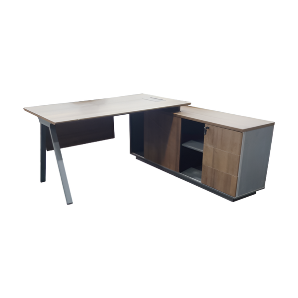 160 x 160 x 75cm Executive Desk Engineered Rectangular Office Desk