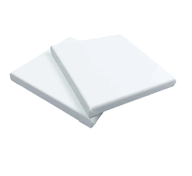 Canvas with Wooden Mount - Pack of 2 - 20cm x 20cm