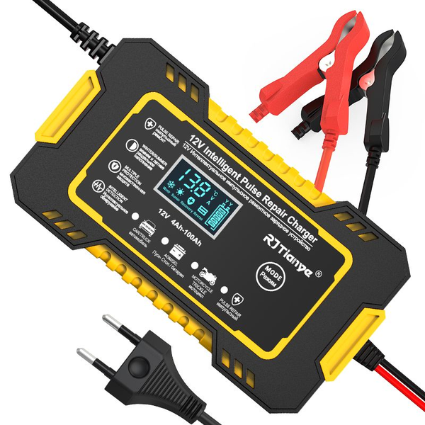 Car Battery Charger, Motorcycle Battery Charger, 12V6A Battery ChargerHUAOI