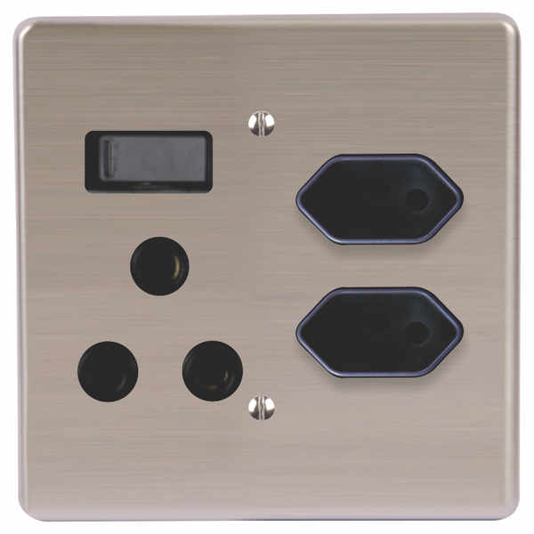 Lesco Socket Stainless Steel Black