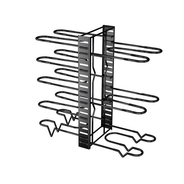 Pot Rack Organizers 8 Tiers Pots and Pans Organizer for Kitchen Storage