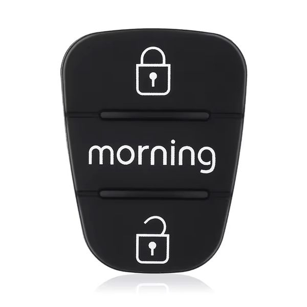 3 Buttons "Morning" Silicone Keypad Compatible with Hyundai Car Key Shell