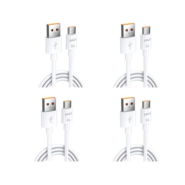 Boltex USB - Type-C Fast Charging Cable (4 PACK)