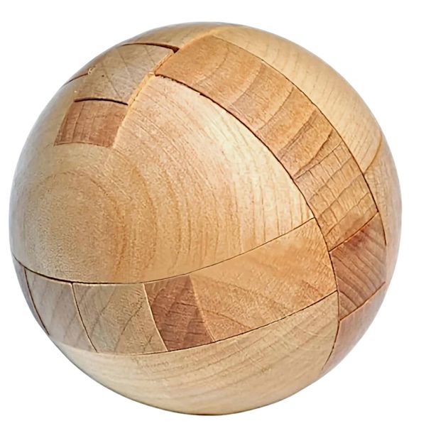 Wooden Geometric Ball Puzzle
