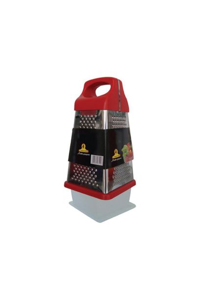 Dream World Multi-Purpose Stainless Steel Grater With Storage Box - Silver