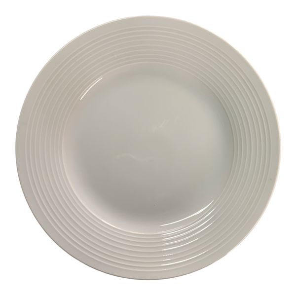 6 Piece Side Plate 21cm Round line Design