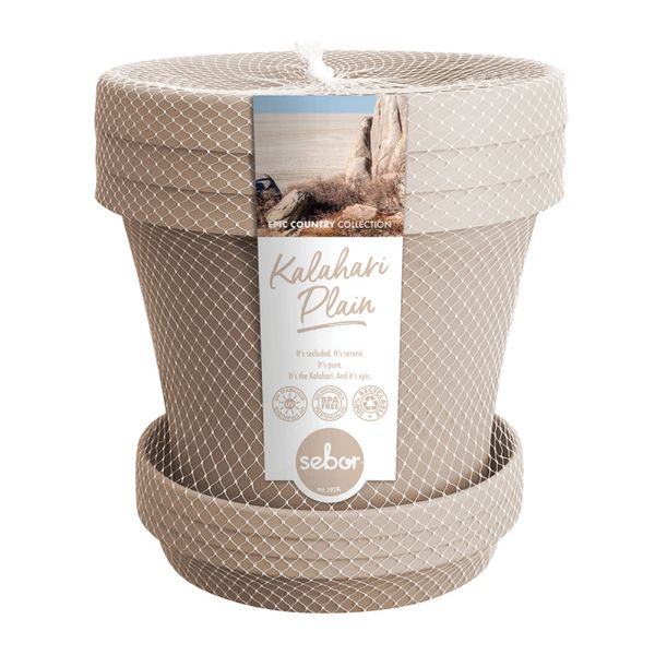 Sebor - Super Pot Planter Set 30cm (Pack of 3) - Kalahari