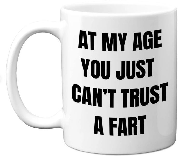 At My Age Birthday Christmas Anniversary Gift 11Oz Premium Coffee Mug