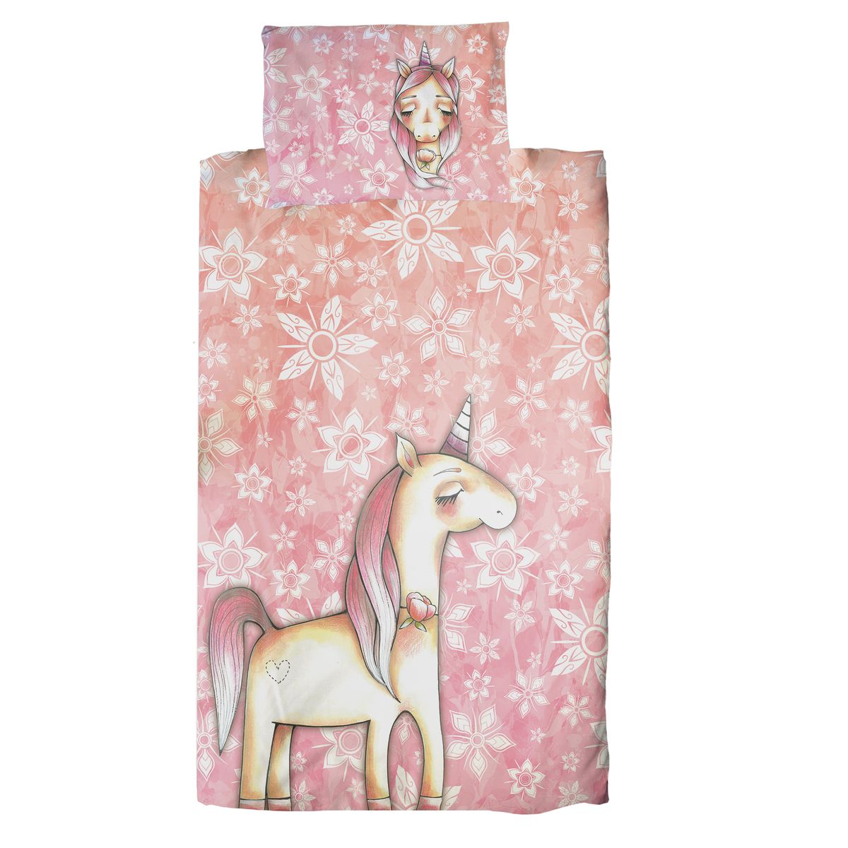 Pink Unicorn Cot Duvet Set Shop Today. Get it Tomorrow!