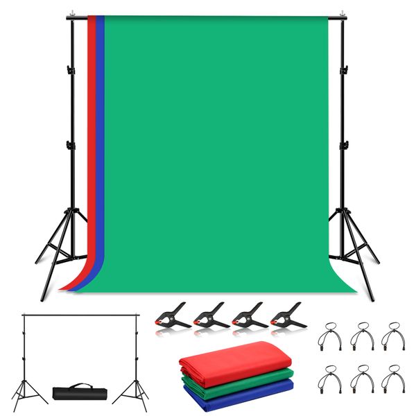 PULUZ 2m x 2m Photo Studio Backdrop Kit