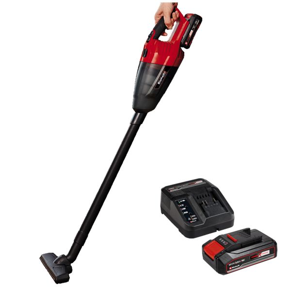 EINHELL Power X-Change Cordless Handheld Vacuum, 2.5Ah Battery &amp; Charger