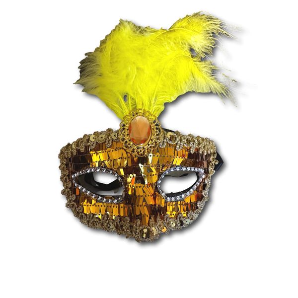Dress Ups Mask - Yellow Bird