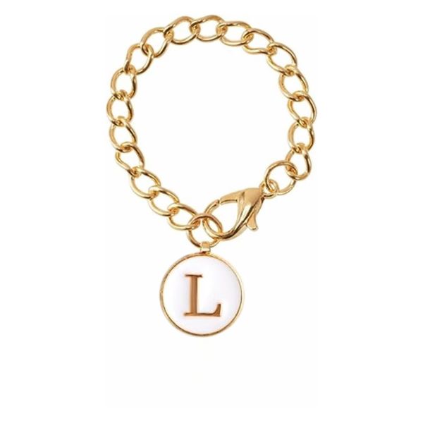 Letter L Chain Charm