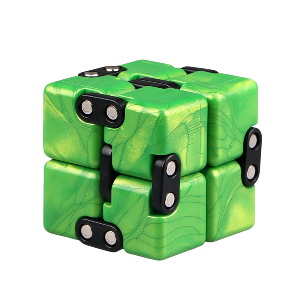 Kingdushi Infinity Cube Fidget Toy Textured Artistic Stress Relief