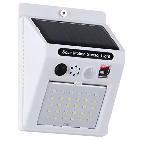 Solar Charging Sensor Light &amp; Alarm
