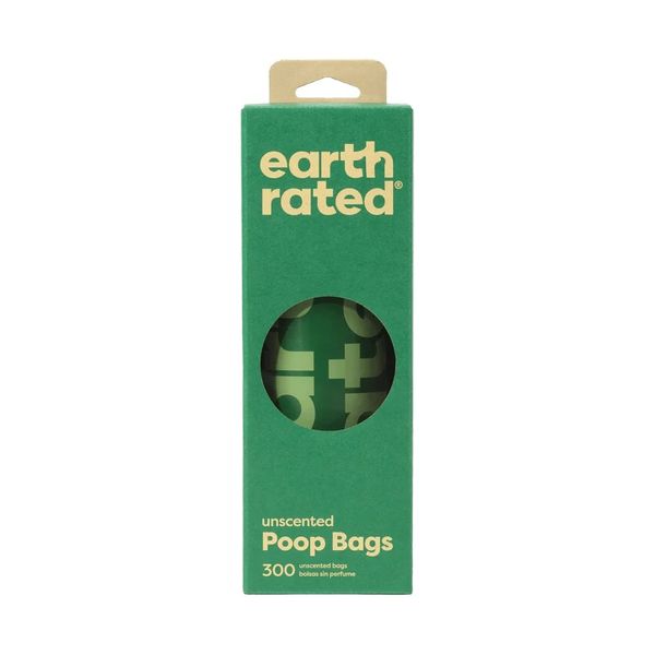 Earth Rated Bulk Pack Degradable Bags - 300 Bags (Unscented)