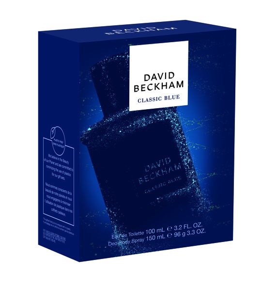 David Beckham Classic Blue Giftset