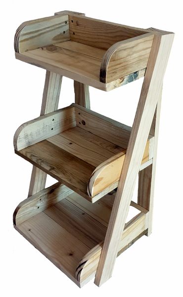 Ladder Stacker / Shelves Baby, hand crafted from reclaimed wood