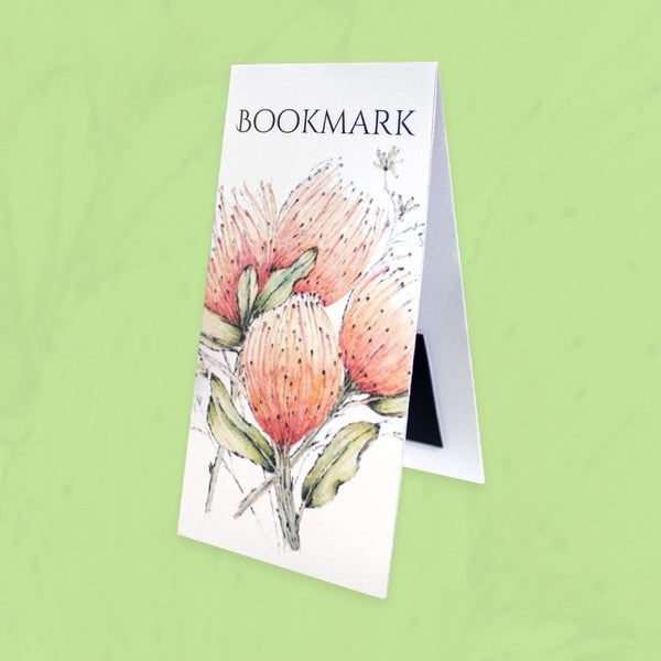 Pincushion Bouquet Long Magnetic Bookmark