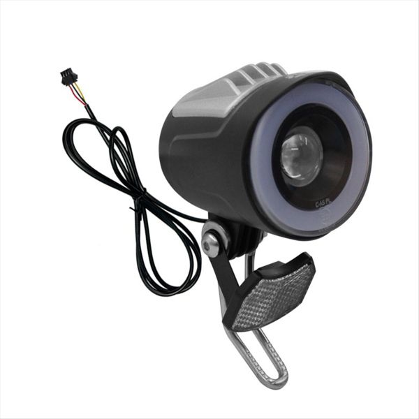 Wuxing Qd228 Electric Bicycle Headlight Ebike Front Light Horn Light