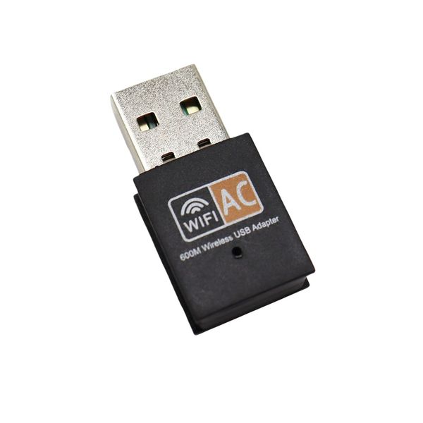 Dual Band USB WiFi Adapter 600Mbps 2.4GHz/5GHz Windows Mac &amp; Linux