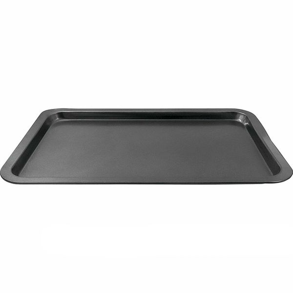 2 Sizes Black Sturdy Basic Shallow Cookie/Pastry Tray