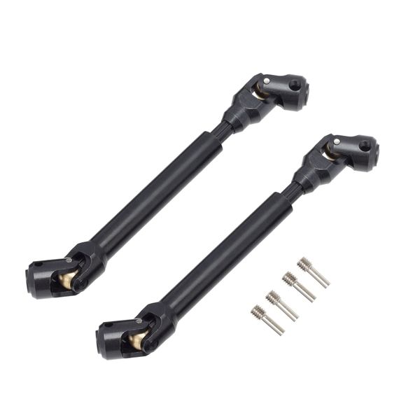 2Pcs 112-163Mm Drive Shaft For Scx10 Axial Traxxas Trx4 1/10 Rc Car