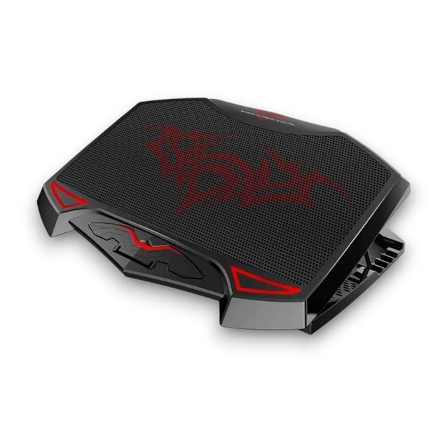 Gaming Laptop Cooling Pad, 3 High-Speed Fan Notebook Cooler With LED Q-SR03