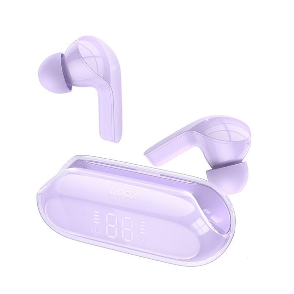 Purple - Tws Bluetooth Earphones Active Noise Ca image