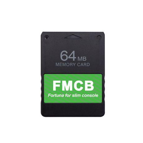 PlayStation 2 Slim Fortuna FMCB 64M Memory Card Image