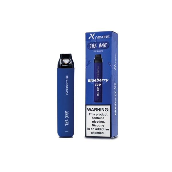 Nevoks Bar Disposable Vape 50mg - Blueberry Ice - Single