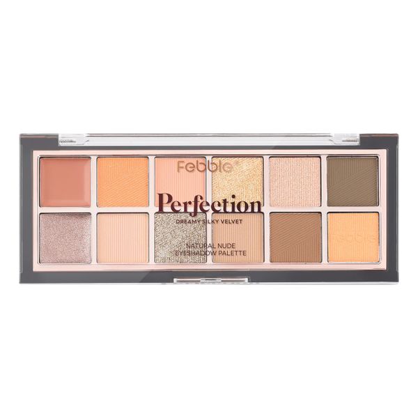 Febble Perfection 12 colours CREAM+POWDER Eyeshadow Palette