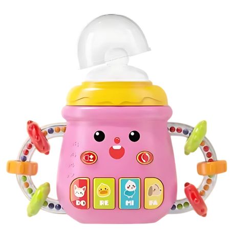 Baby's First Musical Friend - Colourful Baby Bottle-Shaped Educational Toy Image