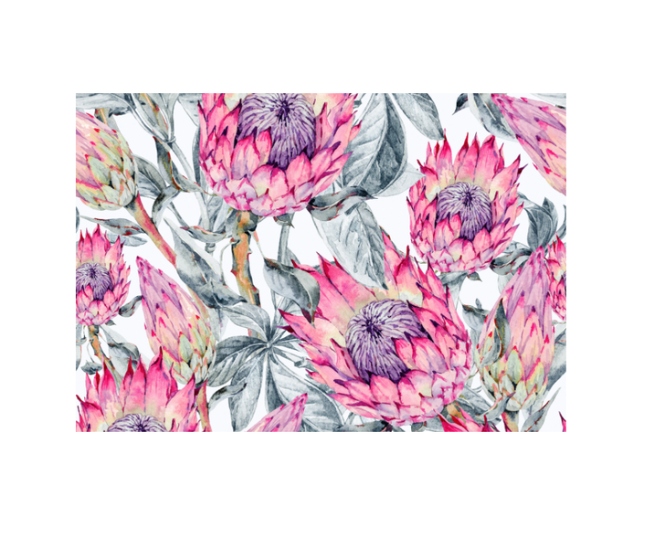Bright Pink: Exquisite Dining Table PVC Designer Placemats - Set of 6