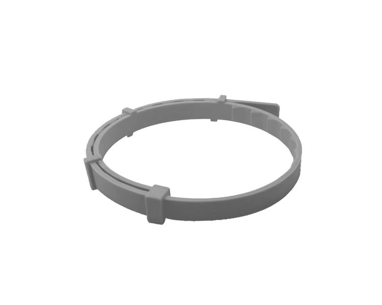 Long Lasting Tick &amp; Flea Adjustable Collar - One Size Fits Most -Grey