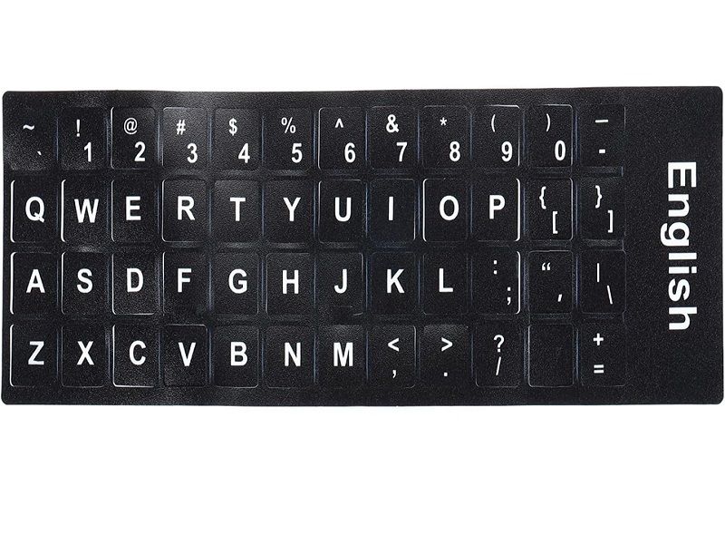 ZATECH Laptop Keyboard Sticker - Customizable Keyboard Solution