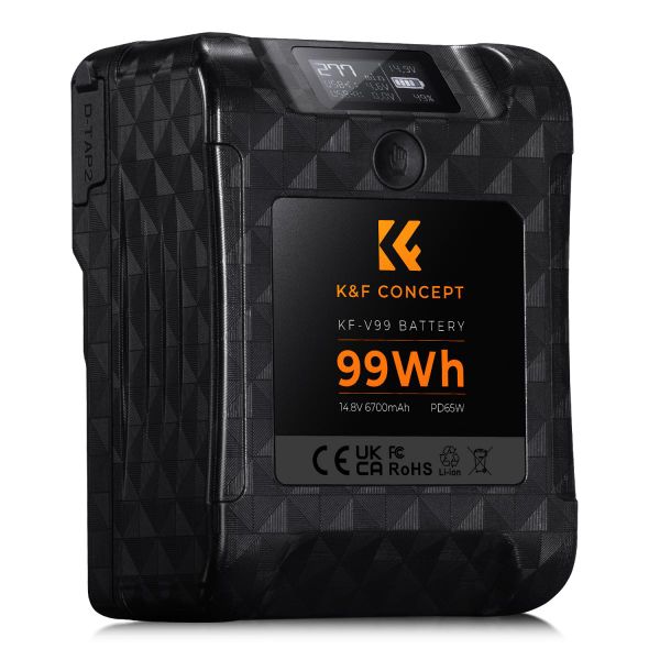K&amp;F Mini V-Mount Battery at 99Wh and 6700mAh | KF28.0024