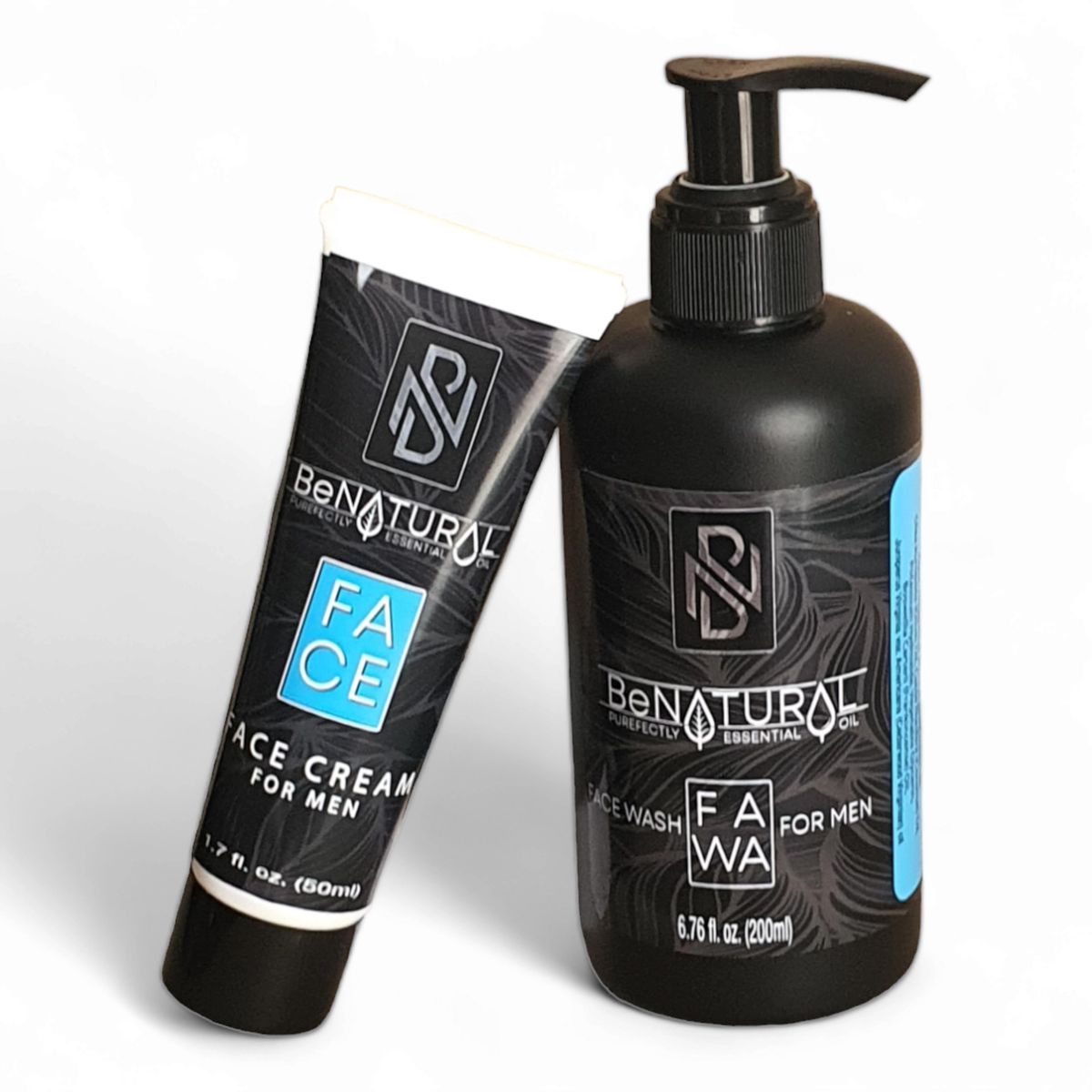 Natural Skincare Combo for Men - Face Wash & Cream | Shop Today
