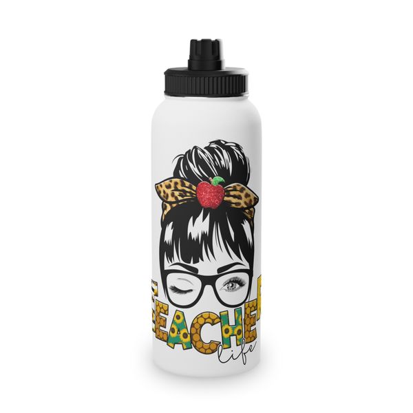 Teacher Life 850ml Metal Water Bottle