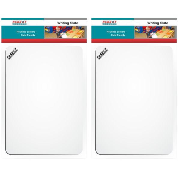 Parrot - Writing Slate A4 Markerboard - 297 x 210mm - Pack of 2