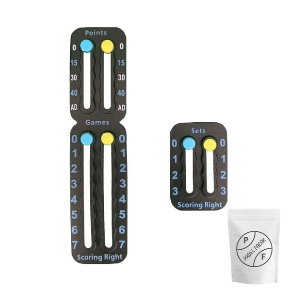 Racquet / Racket Scoring Score Keeper Adhesive for Tennis and Padel - Small